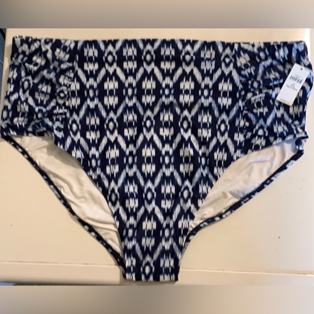 (2 for $30)Old Navy Ladies High Waisted Secret Slim Swim Bottoms 3 XL nwt